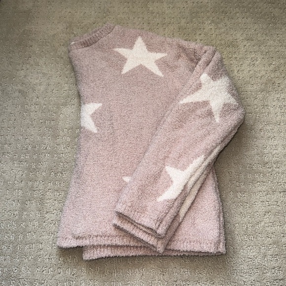 Pink and white Star Sweater - Picture 4 of 5